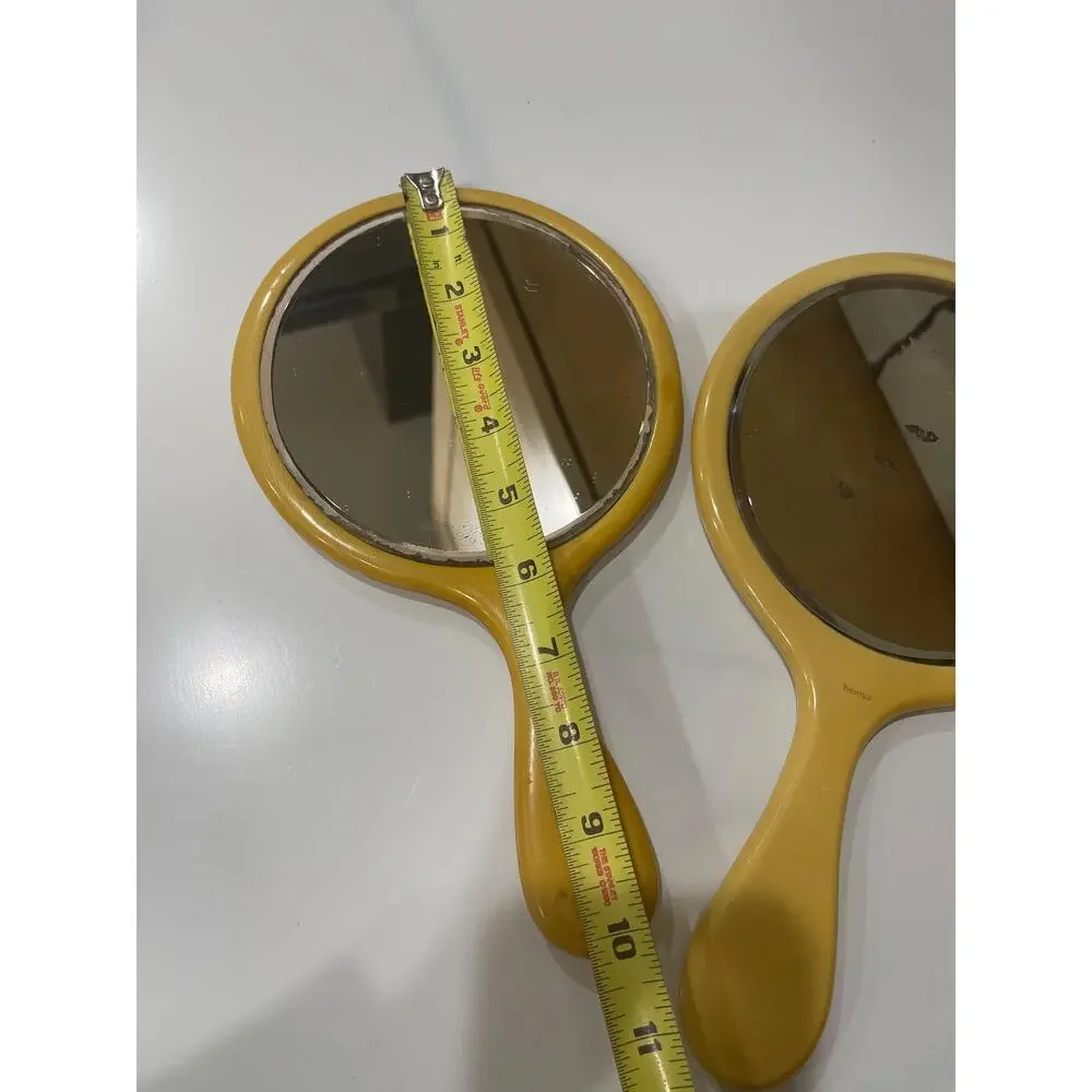 Vintage Celluloid Hand Mirrors 